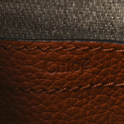 Chloe Grained Calfskin Small Marcie Saddle Bag Tan 6 of 10