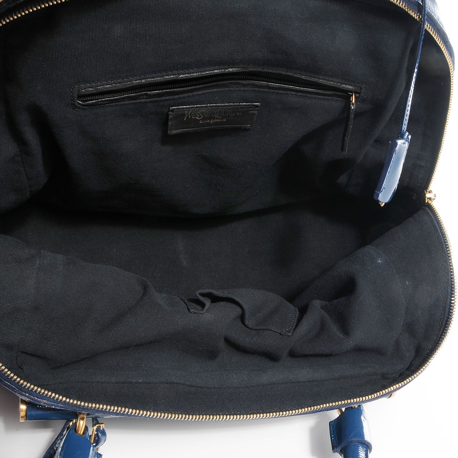 Saint Laurent Patent Majorelle Blue 5 of 9