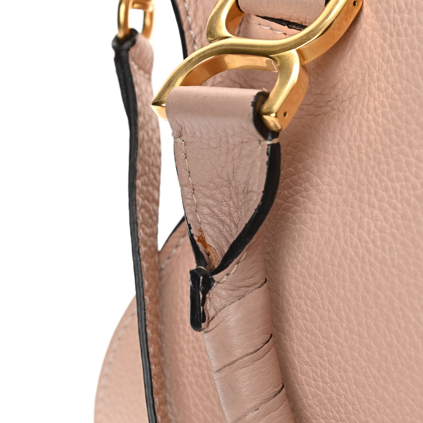 Calfskin Medium Marcie Satchel Blush Nude