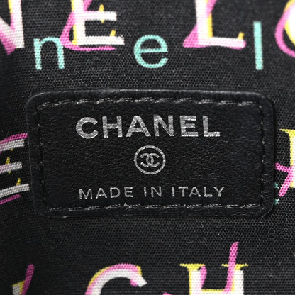 Chanel Lambskin Quilted Small Clutch With Chain Black 6 of 10