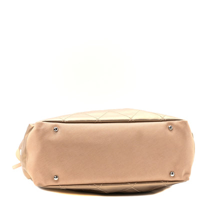 Chanel Metallic Coated Canvas Large Paris Biarritz Tote Gold 4 of 10