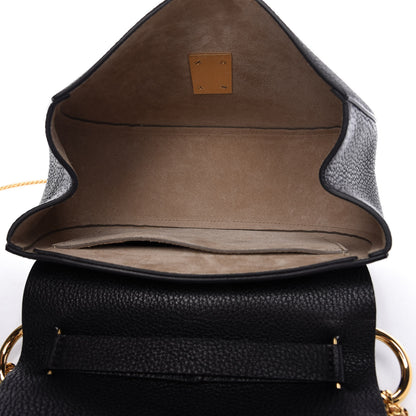 Chloe Grained Lambskin Drew Shoulder Bag Black 5 of 10