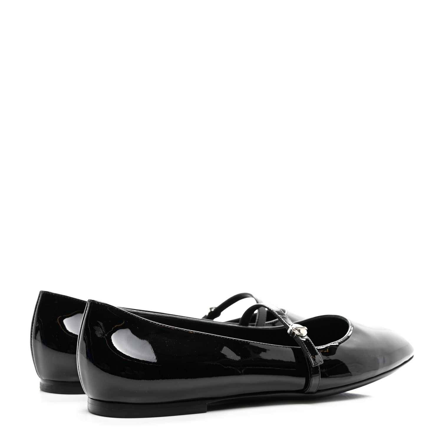 Louis Vuitton Patent Uniformes Ballet Flats 40 Black 4 of 8