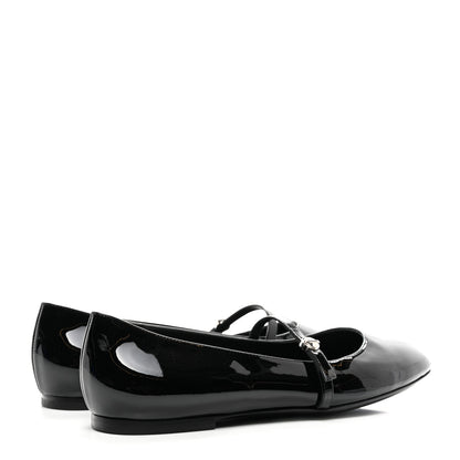 Louis Vuitton Patent Uniformes Ballet Flats 40 Black 4 of 8