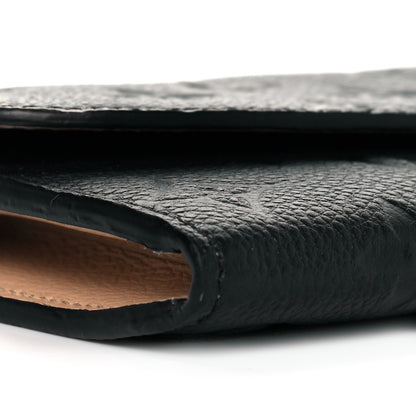 Louis Vuitton Empreinte Emilie Wallet Black Dune 7 of 8