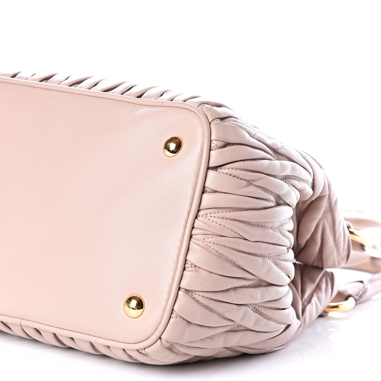 Nappa Matelasse Tote Cammeo