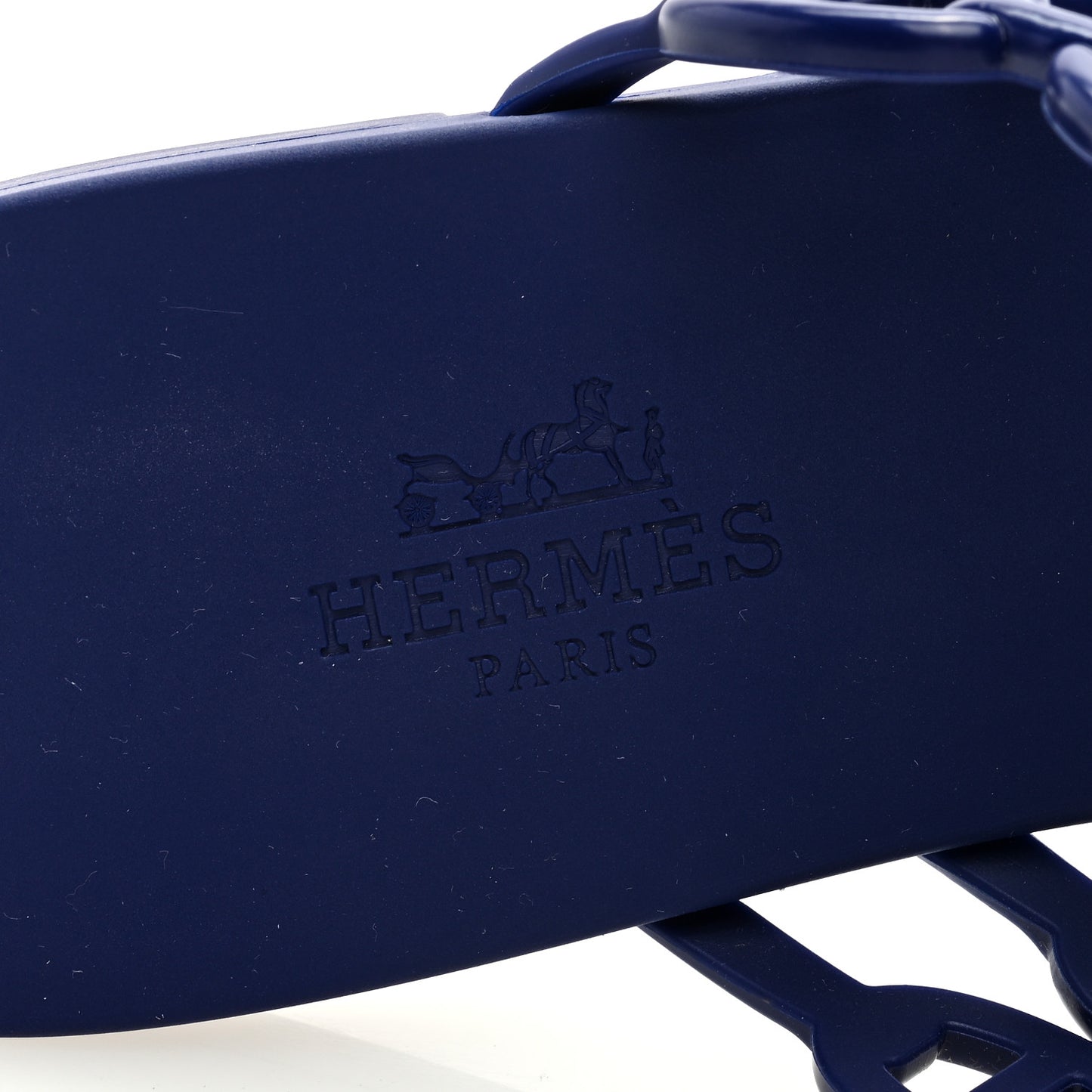 Rubber Chaine d'Ancre Island Sandals 37 Bleu Smalt