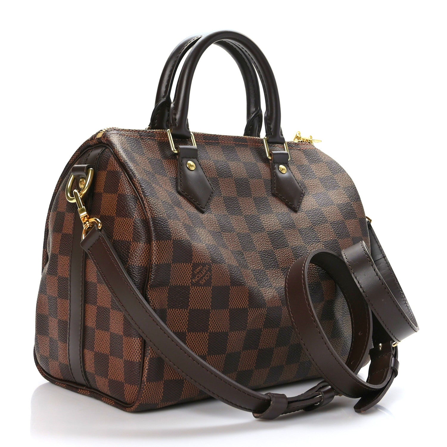 Louis Vuitton Damier Ebene Speedy Bandouliere 25 2 of 10