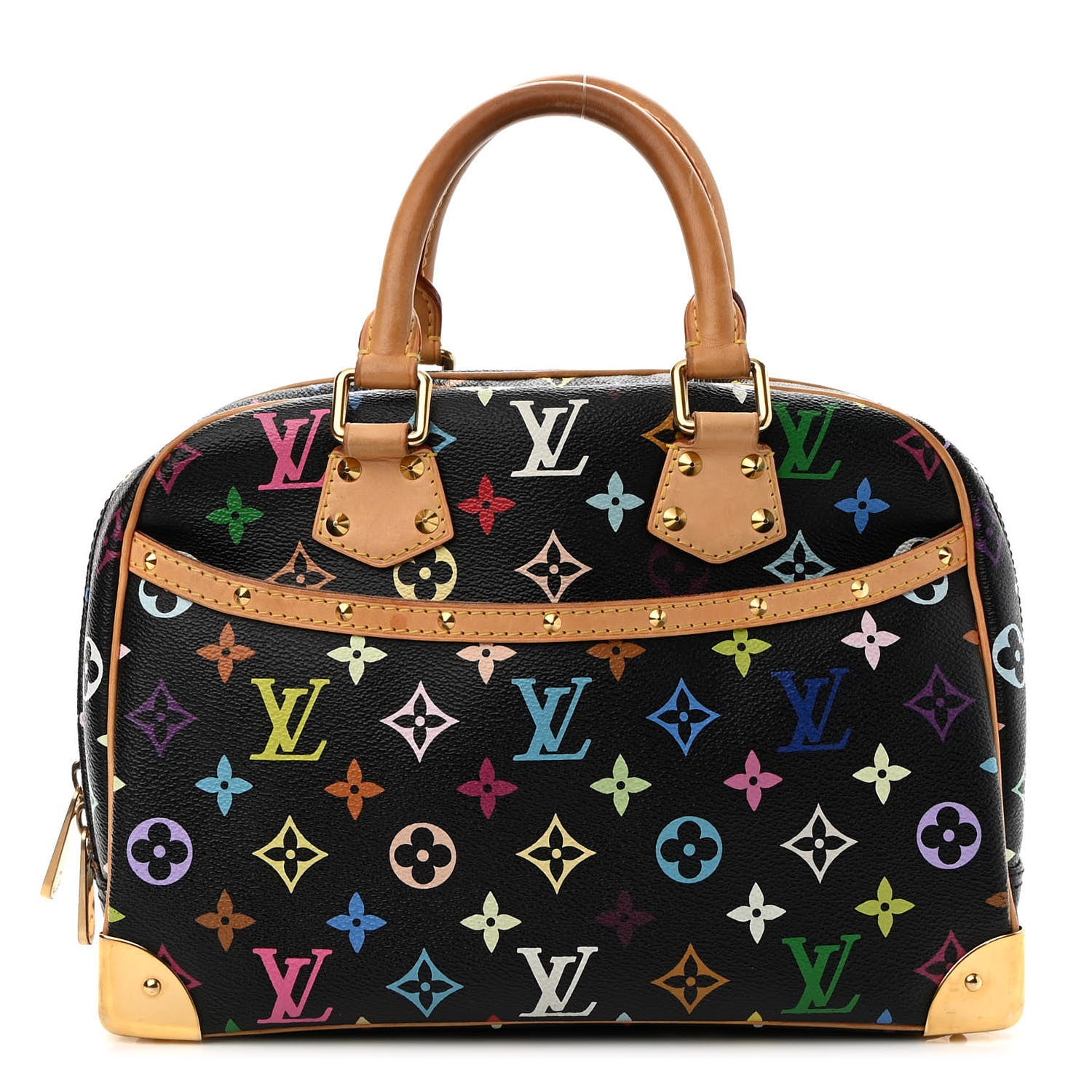 Louis Vuitton Monogram Multicolor Trouville Black 1 of 10