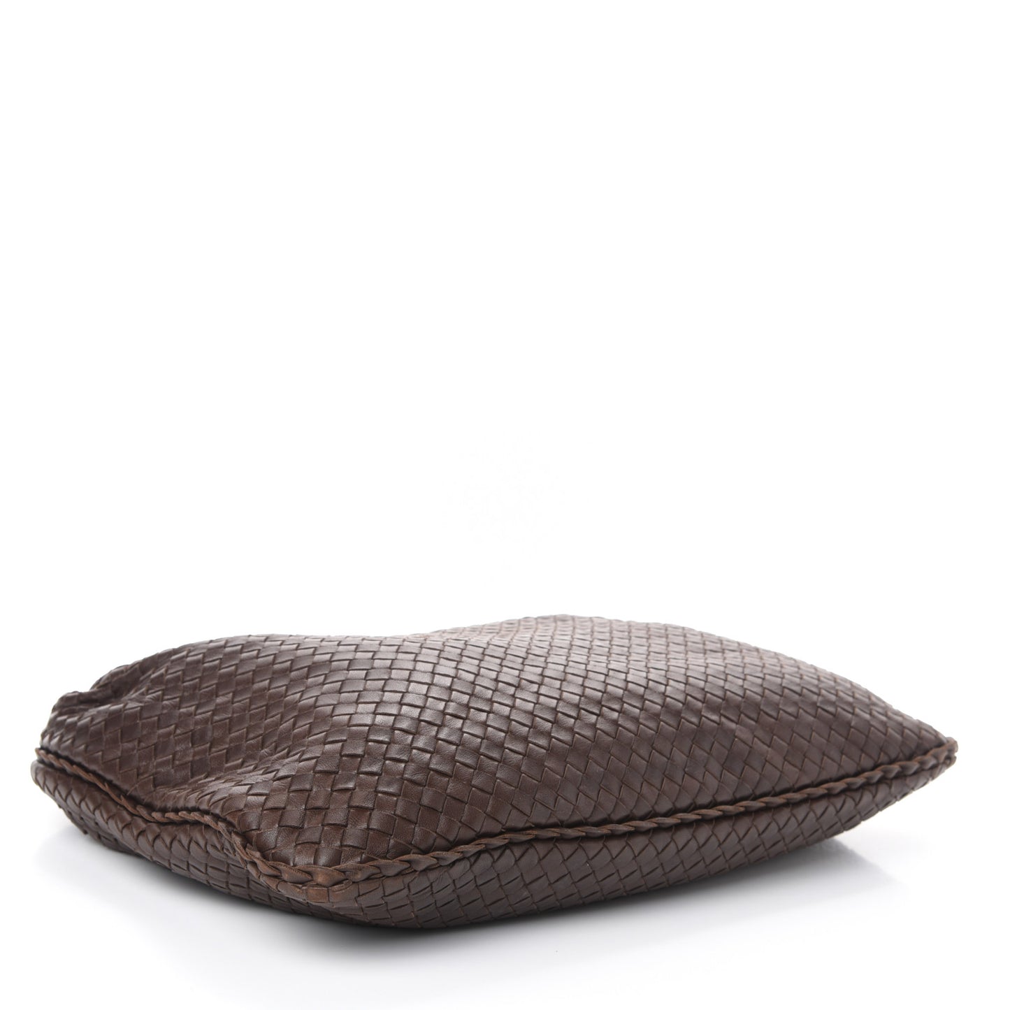 Nappa Intrecciato Large Veneta Hobo Ebano