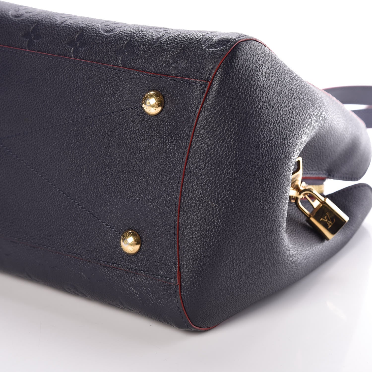 Louis Vuitton Empreinte Montaigne GM Marine Rouge 13 of 13