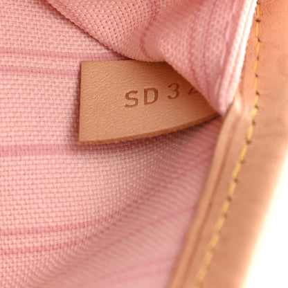 Louis Vuitton Damier Azur Neo Neverfull GM Rose Ballerine 8 of 13