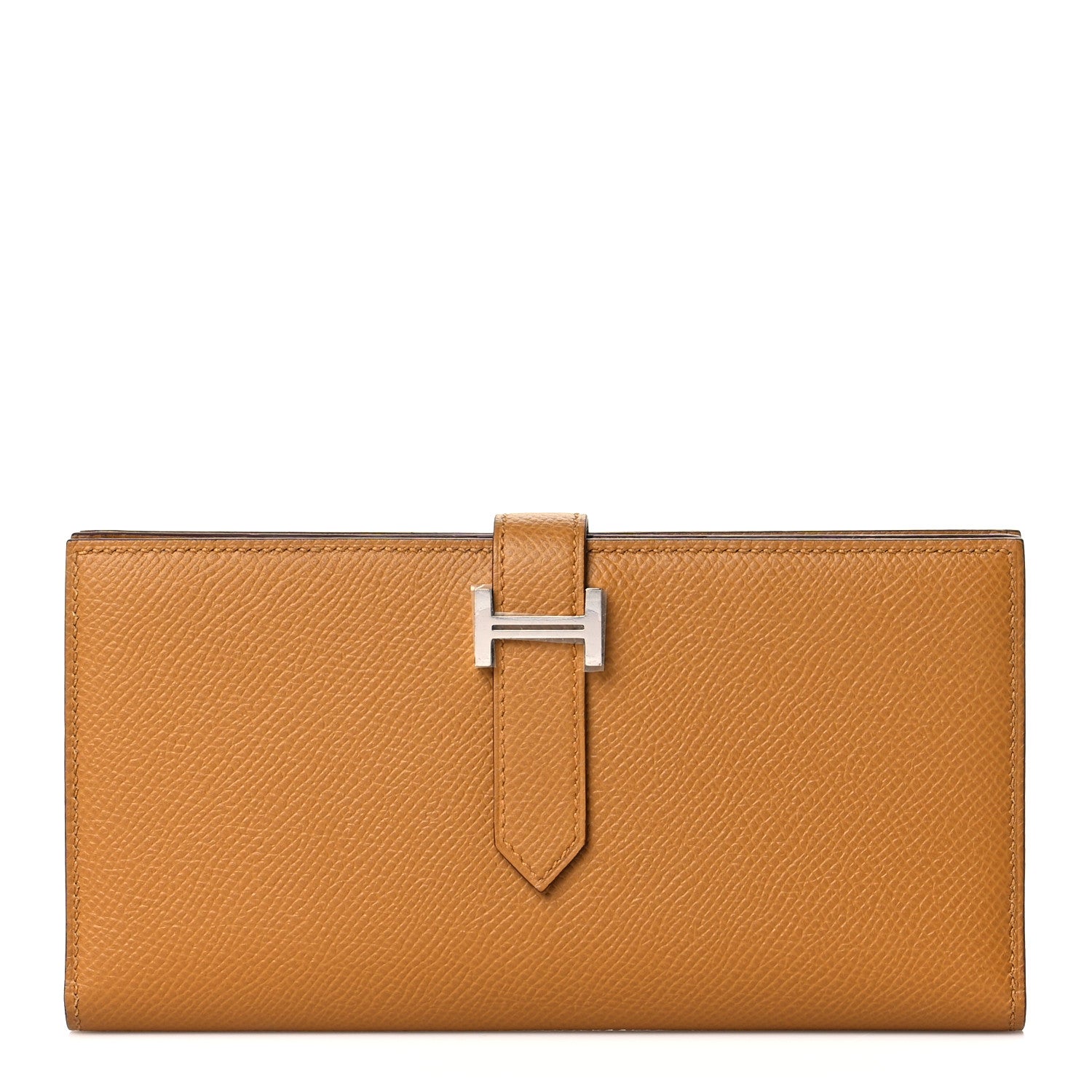 Hermes Epsom Bearn Gusset Wallet Sesame 1 of 10