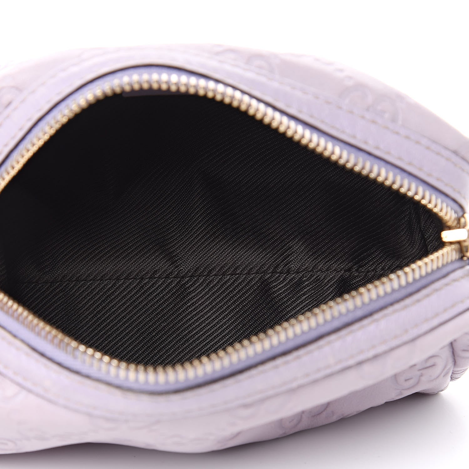 Gucci Guccissima Small Cosmetic Case Lilac 5 of 10