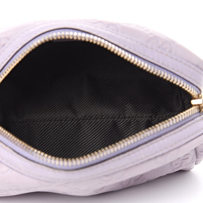 Gucci Guccissima Small Cosmetic Case Lilac 5 of 10