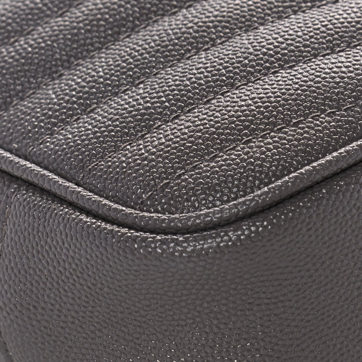 Grain De Poudre Matelasse Monogram Mini Lou Camera Bag Fog