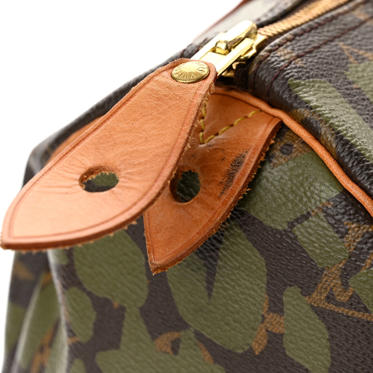 Louis Vuitton Monogram Graffiti Speedy 30 Kaki 11 of 13