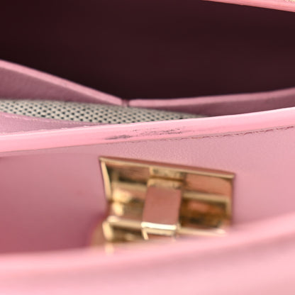 Versace Calfskin Crystal Medium Baroque Palazzo Empire Bag Pink 17 of 19
