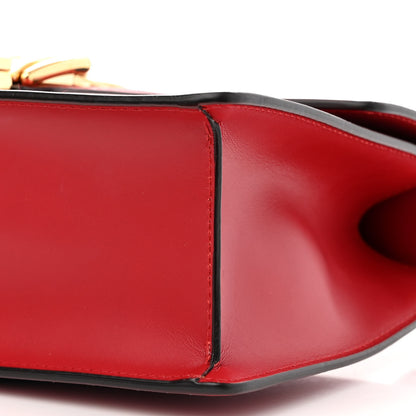 Gucci Calfskin Small Sylvie Shoulder Bag Hibiscus Red 9 of 12