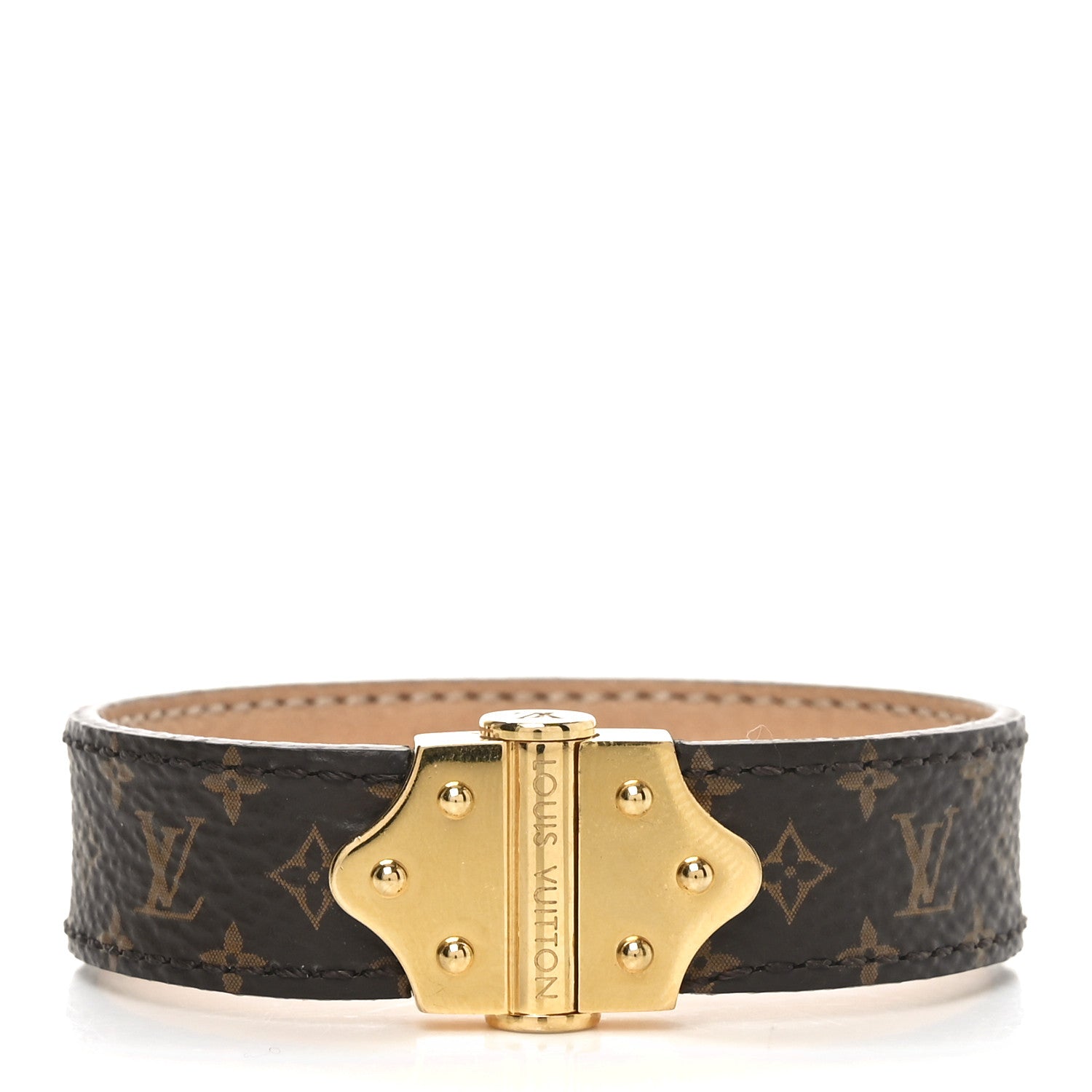 Louis Vuitton Monogram Nano Bracelet 17 1 of 7