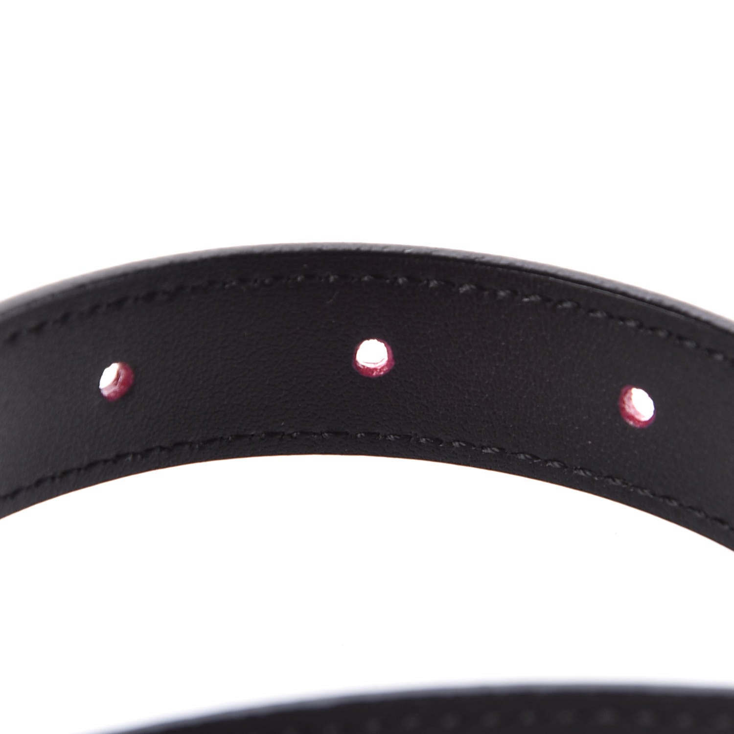 Louis Vuitton Patent Trinity Belt 80 32 Rose Indien 7 of 8