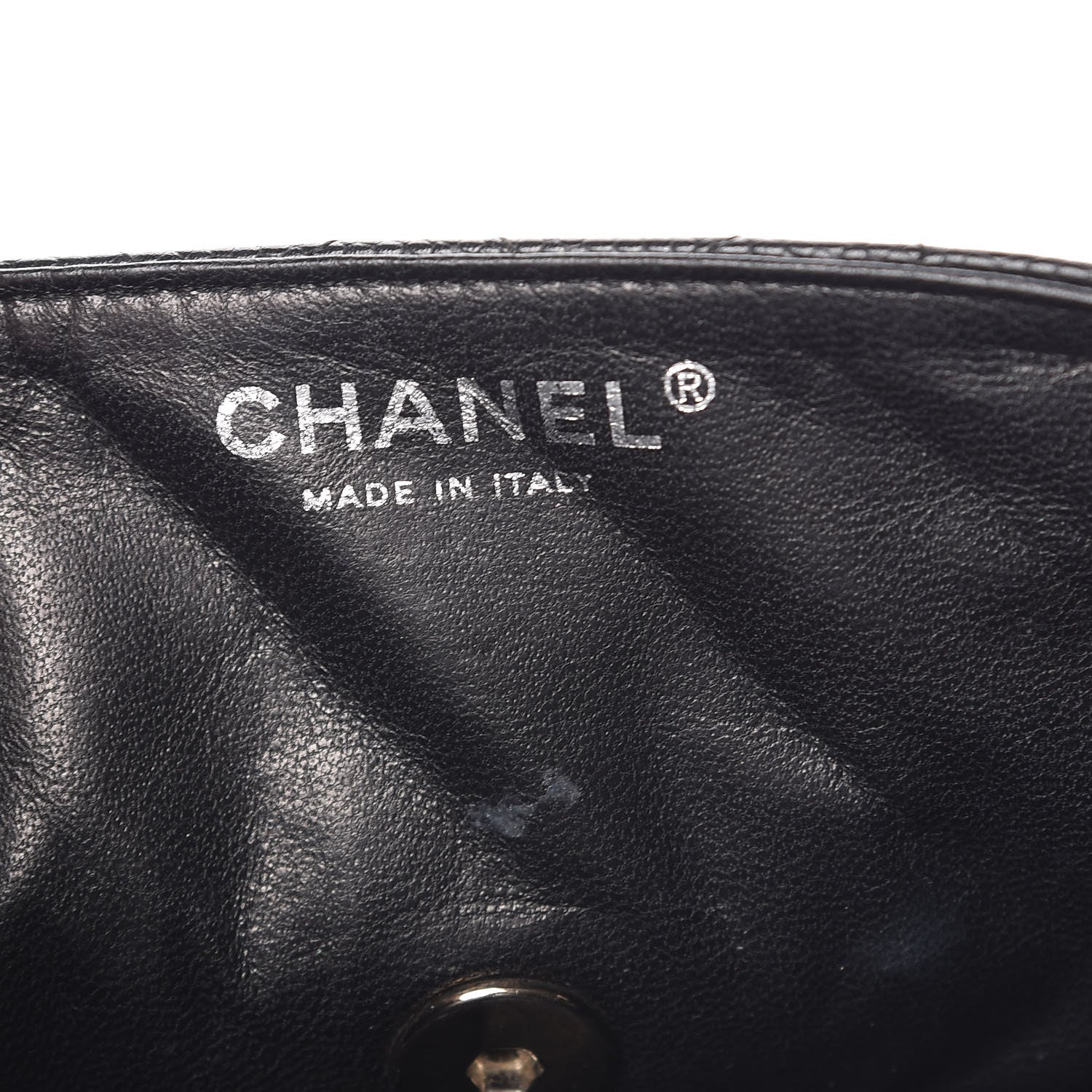 Chanel Caviar Quilted East West Flap Bijoux Chain Black 6 of 11