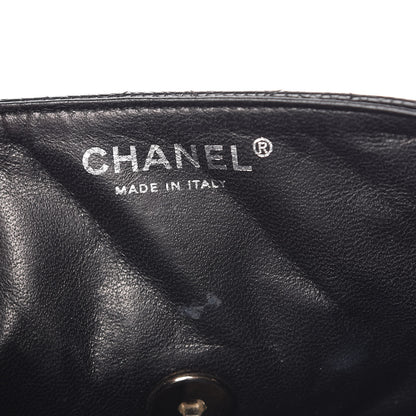 Chanel Caviar Quilted East West Flap Bijoux Chain Black 6 of 11