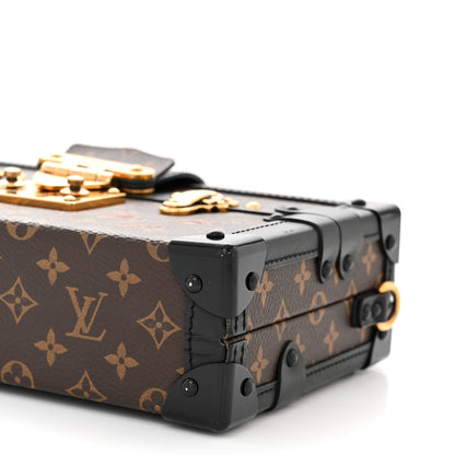 Louis Vuitton Monogram Petite Malle Black 9 of 13