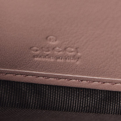 Gucci Patent Soho Zip Around Wallet Dark Cipria 8 of 12