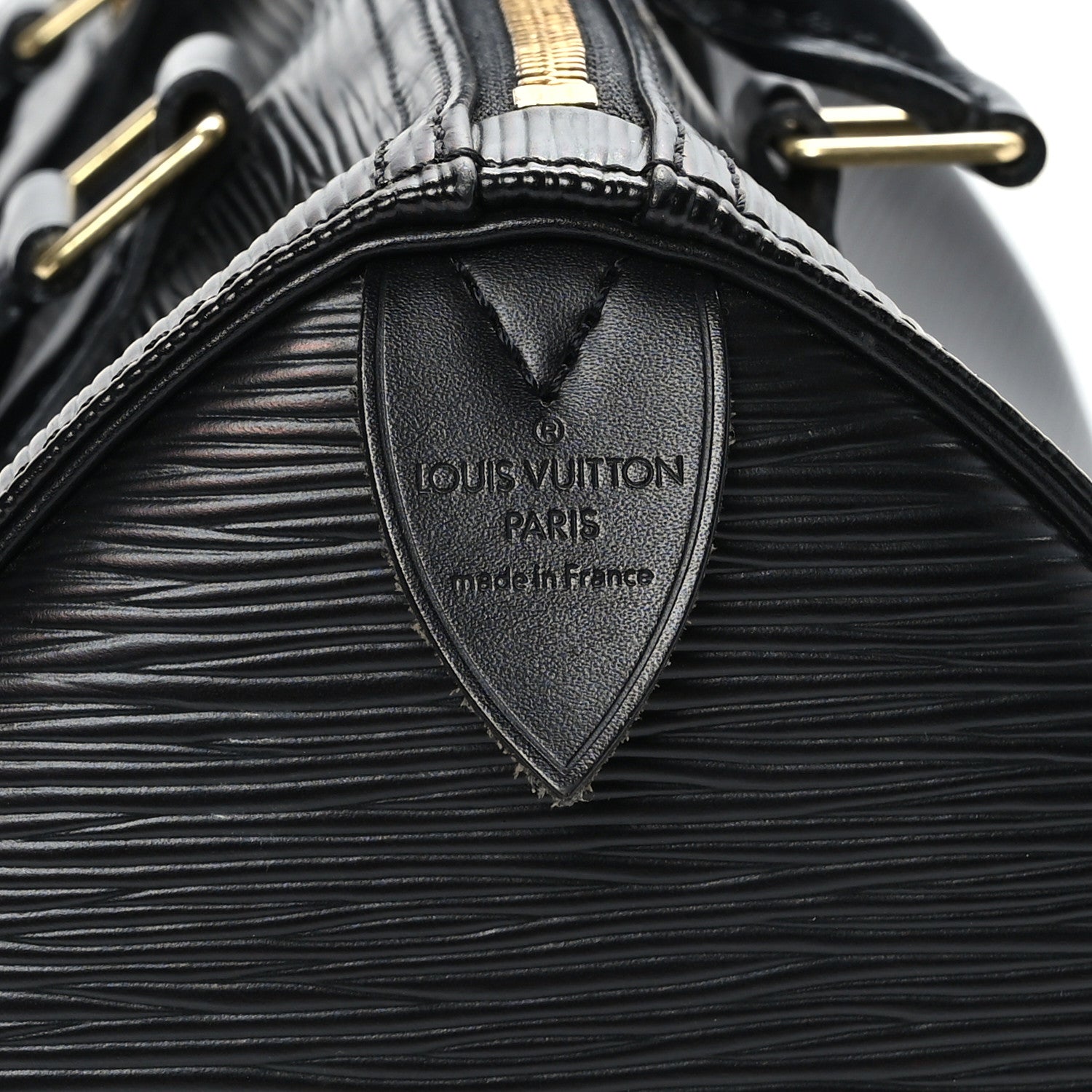Louis Vuitton Epi Speedy 25 Black 7 of 11