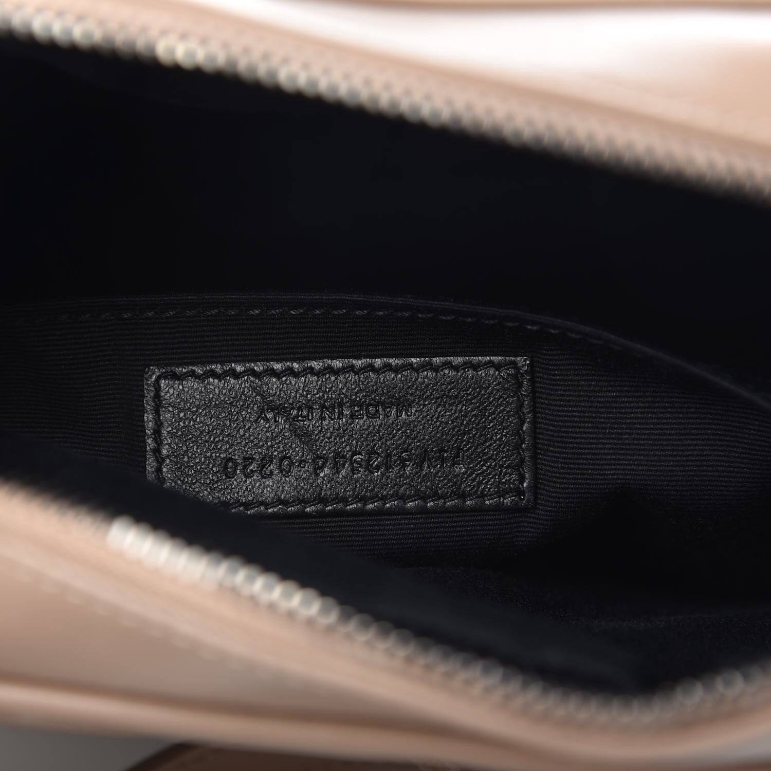 Saint Laurent Calfskin Matelasse Monogram Lou Camera Bag Dark Beige 7 of 9