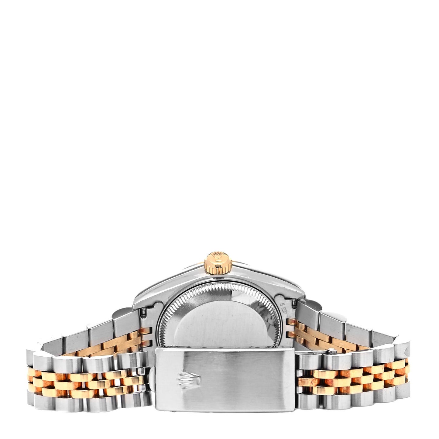 Stainless Steel 18K Yellow Gold Diamond 26mm Oyster Perpetual Datejust Watch Champagne 69173
