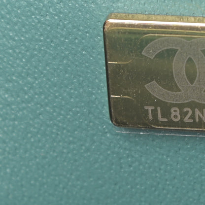 Chanel Lambskin Quilted Mini Rectangular Flap Green 7 of 11