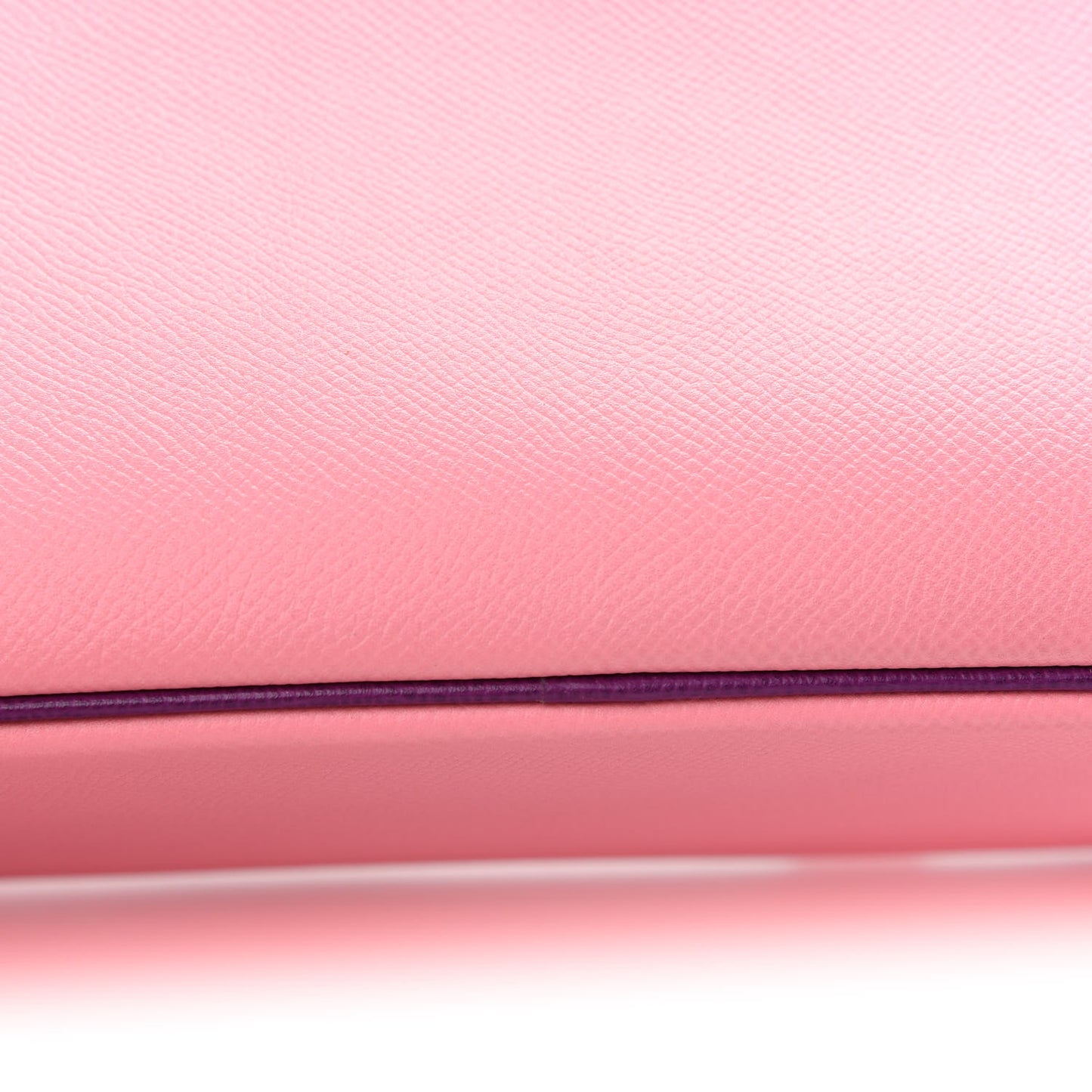 Epsom Horseshoe Bi Color Birkin 30 Rose Confetti Anemone