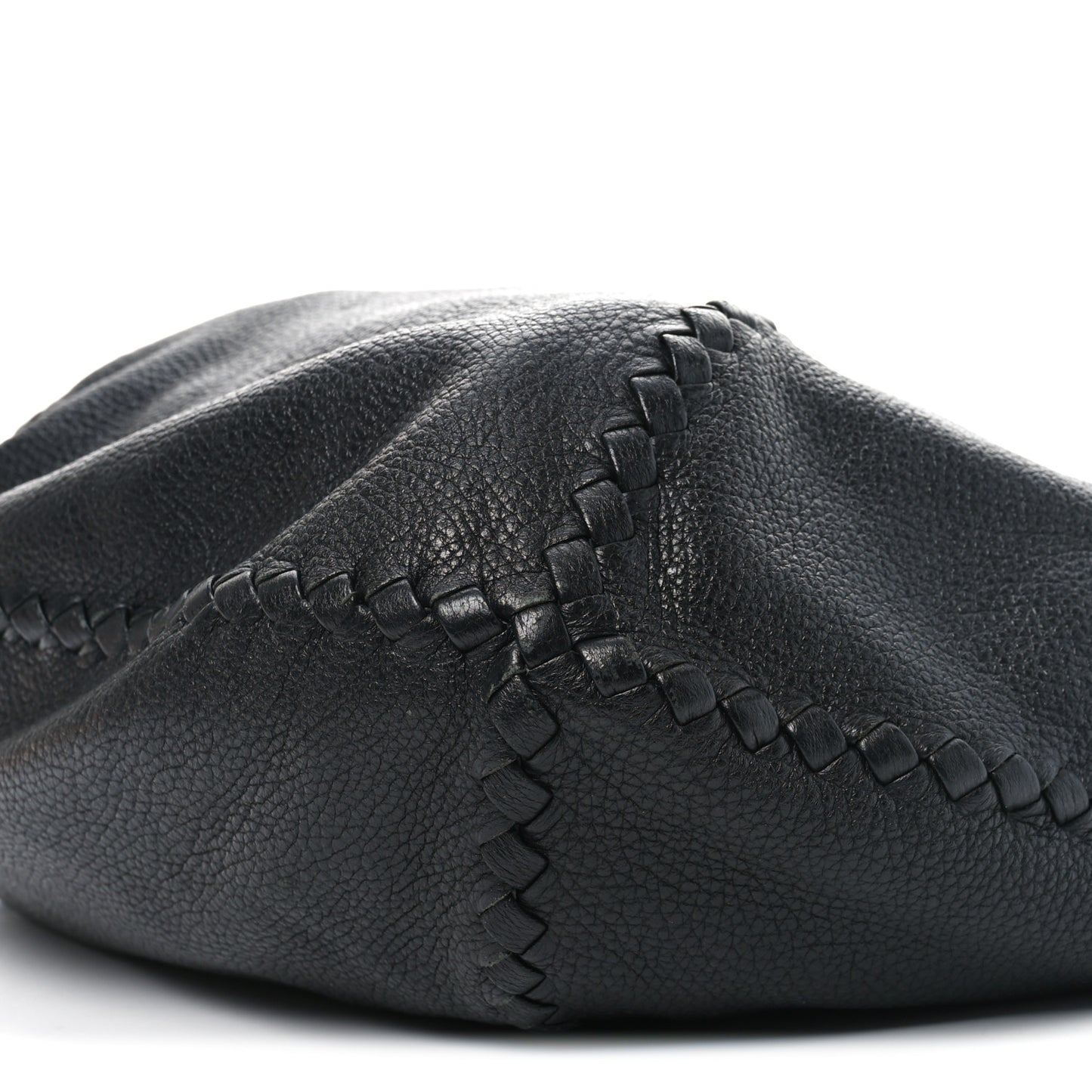 Cervo Deerskin Large Hobo Black