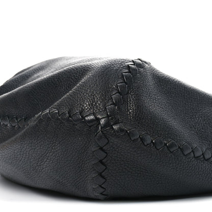 Bottega Veneta Cervo Deerskin Large Hobo Black 10 of 12