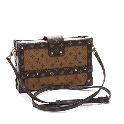 Louis Vuitton Reverse Monogram Petite Malle 2 of 9