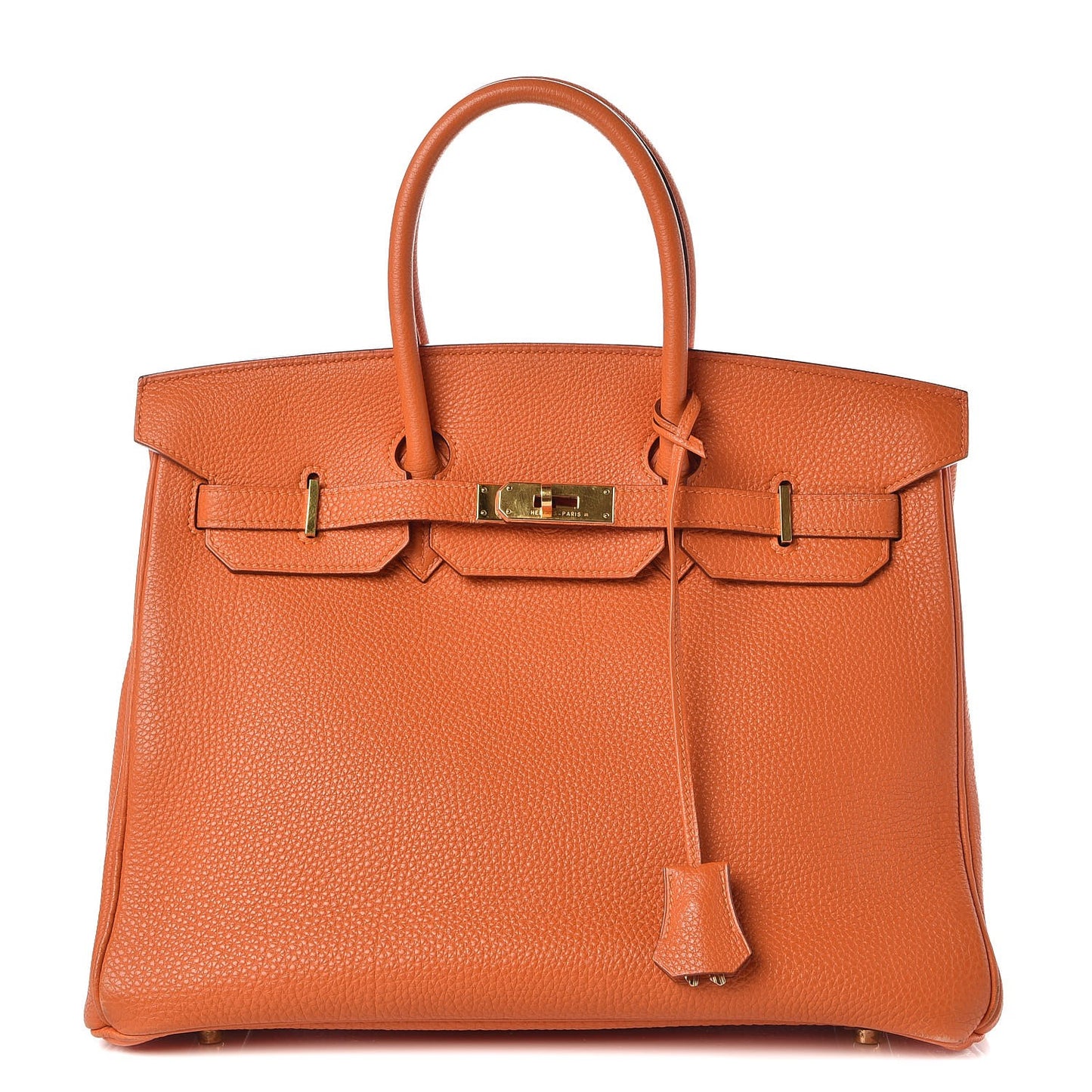 Togo Birkin 35 Orange