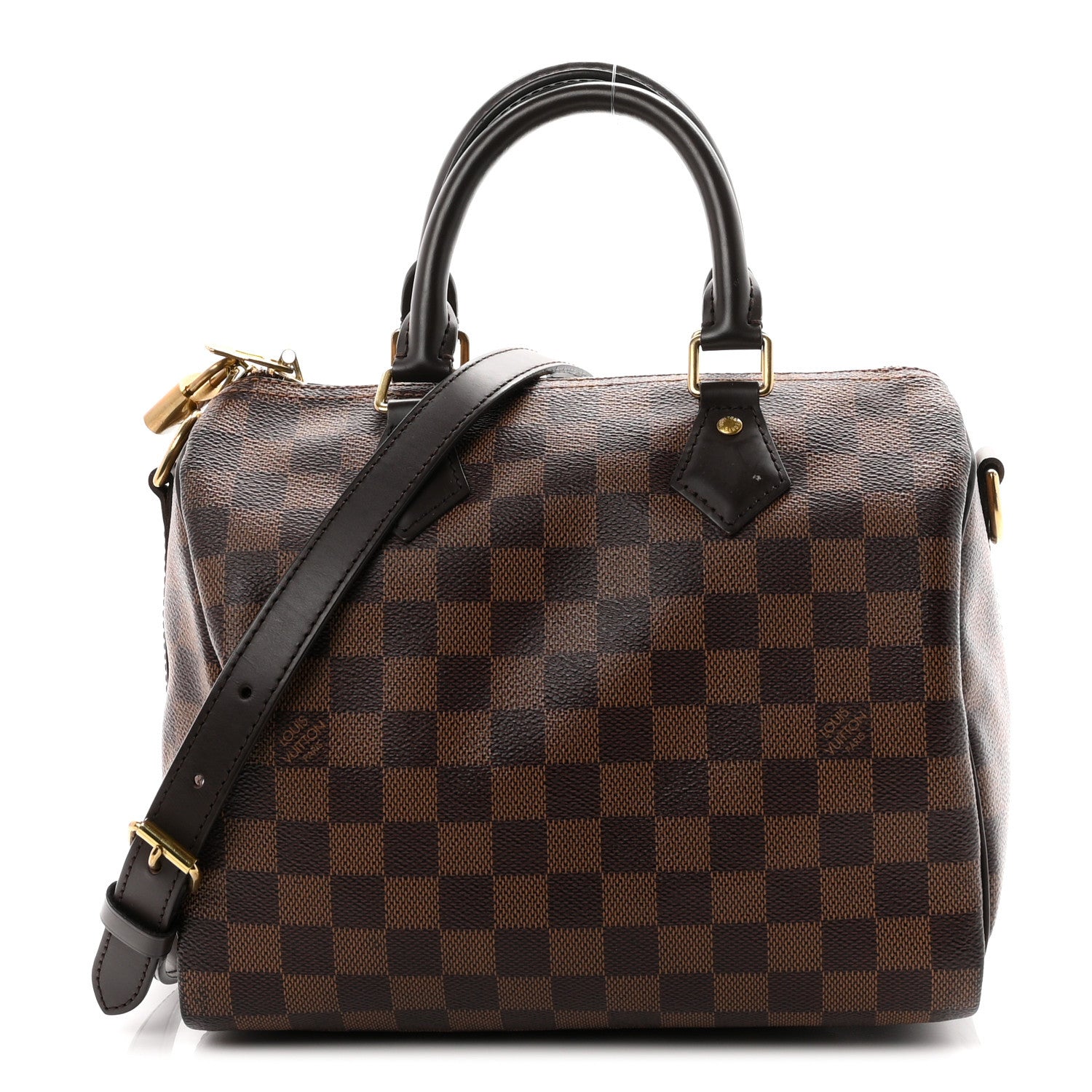 Louis Vuitton Damier Ebene Speedy Bandouliere 25 1 of 10