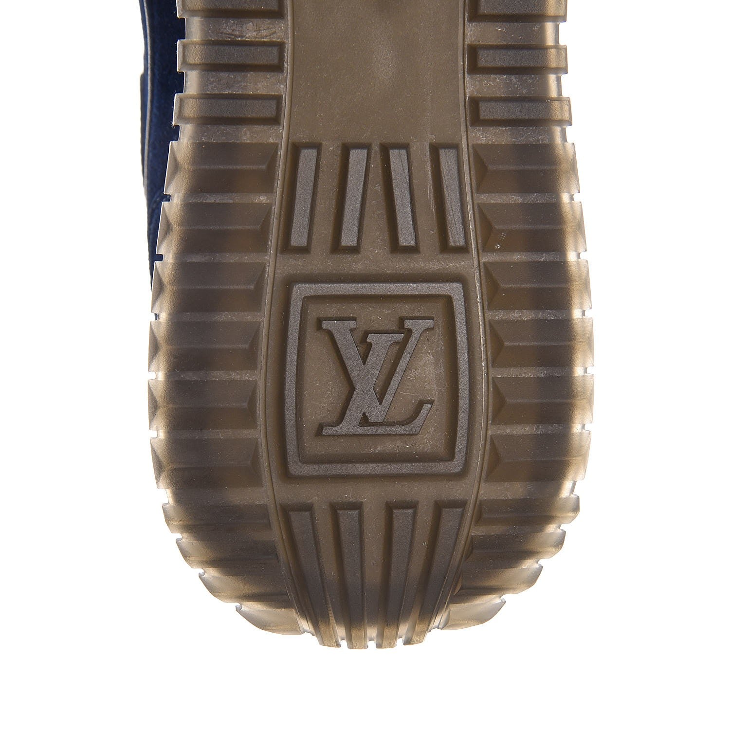 Louis Vuitton Suede Run Away Sneakers 35.5 Blue 8 of 11