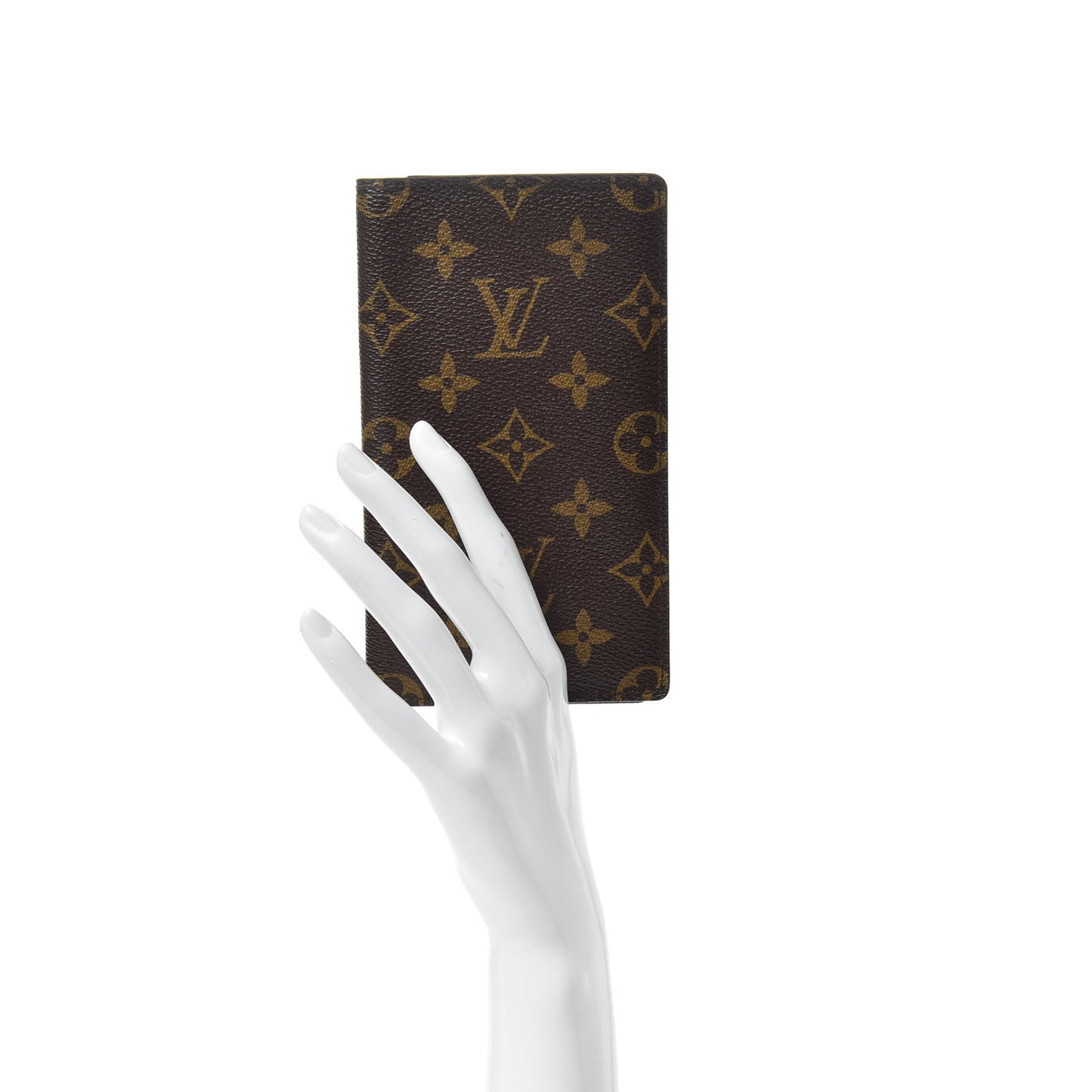 Monogram Checkbook Holder Case Wallet