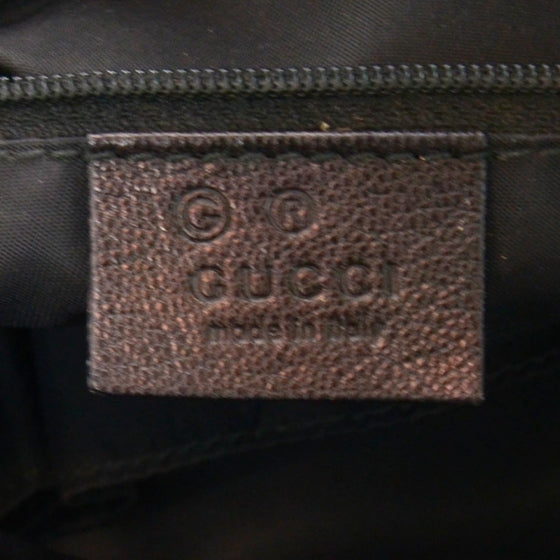 Guccissima Full Moon Tote Black