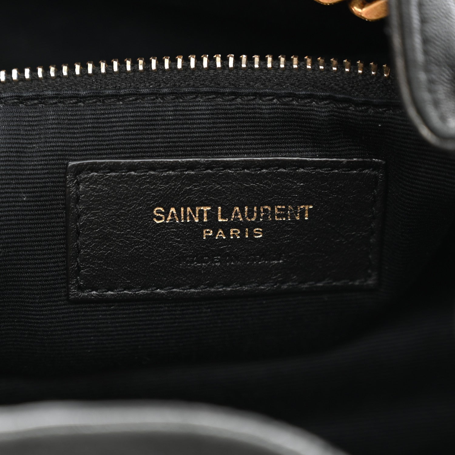Saint Laurent Lambskin Matelasse Monogram Joe Backpack Black 6 of 12