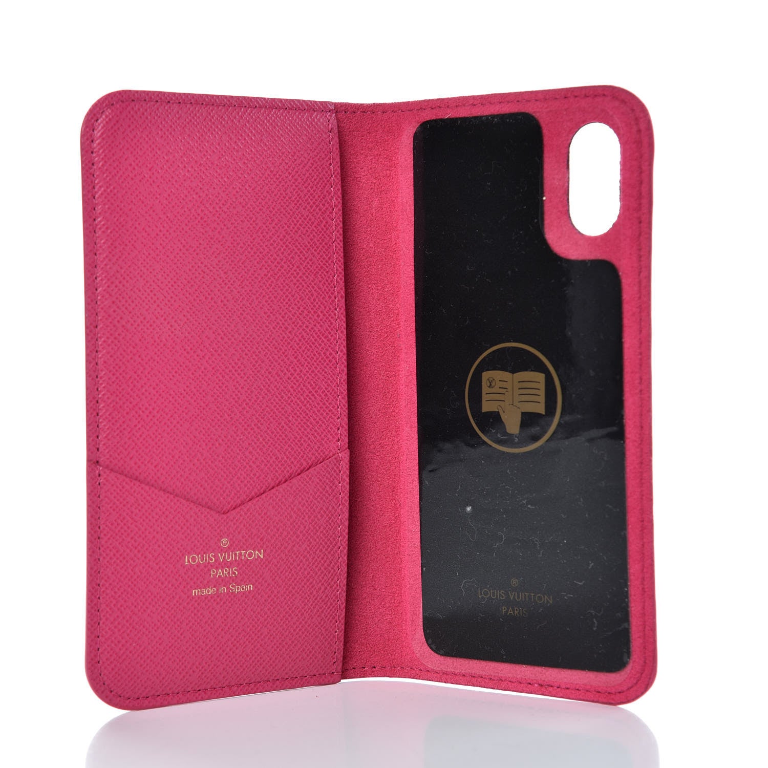 Louis Vuitton Monogram iPhone X/XS Folio Case Rose Pop 5 of 9