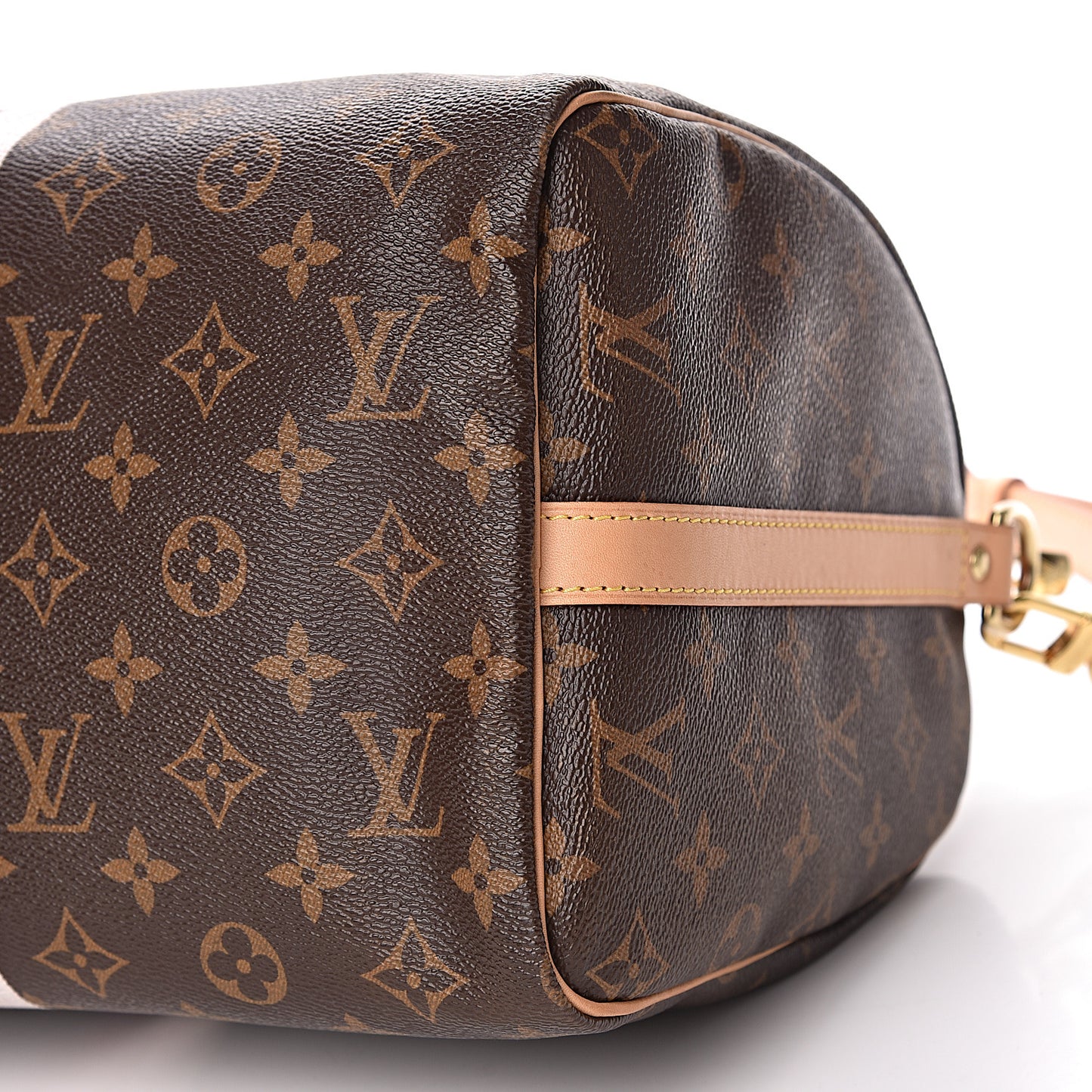 Monogram My LV Heritage Speedy Bandouliere 30 Bordeaux White