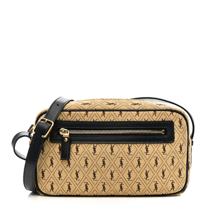 Saint Laurent Canvas Monogram All Over Camera Bag Beige 1 of 11
