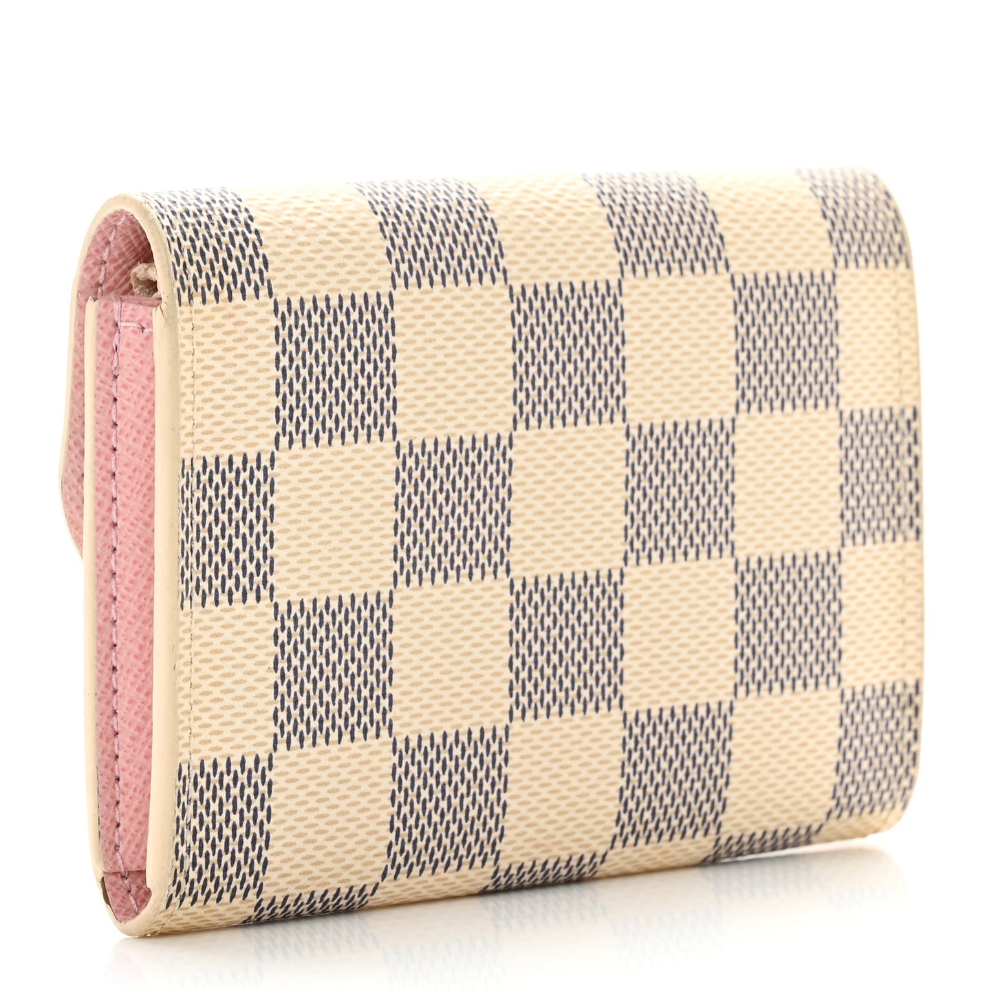Damier Azur Rosalie Coin Purse Rose Ballerine