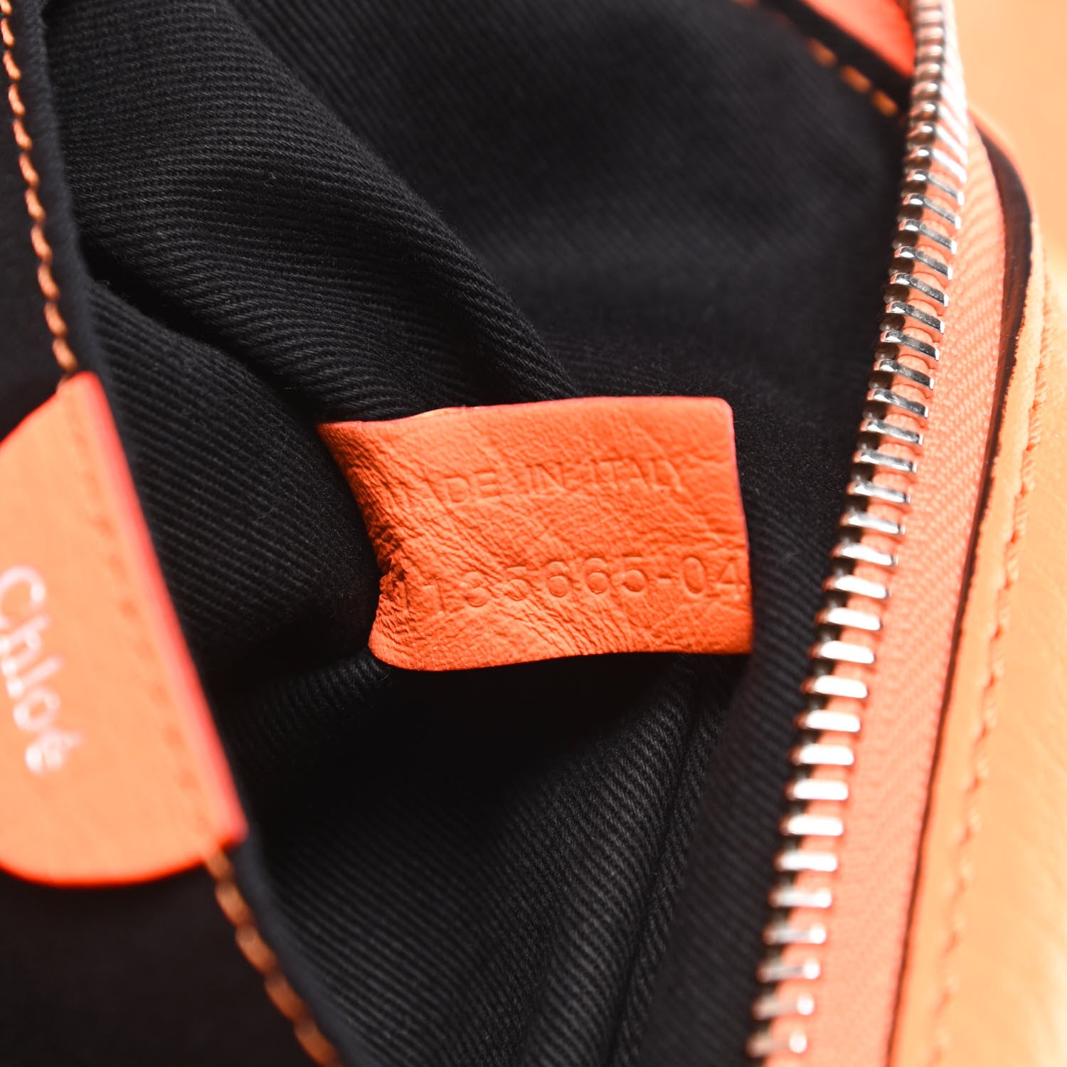 Chloe Calfskin Medium Marcie Satchel Orange Fizz 7 of 18