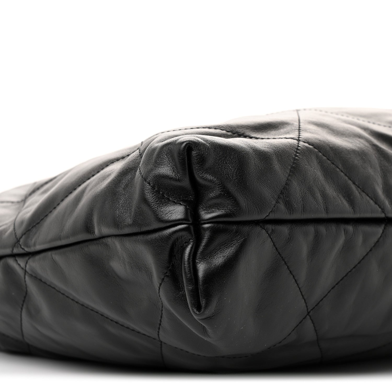 Chanel Shiny Calfskin Quilted Chanel 22 Black 10 of 12