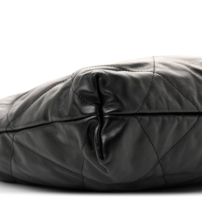 Chanel Shiny Calfskin Quilted Chanel 22 Black 10 of 12